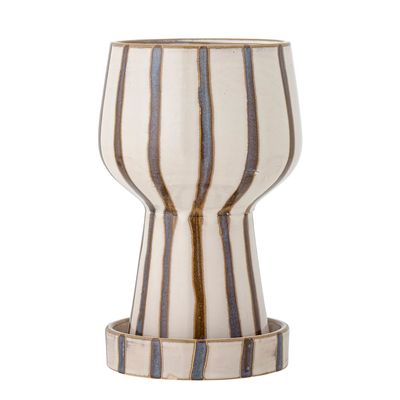 Kruka Brun Stengods Agna | Bloomingville