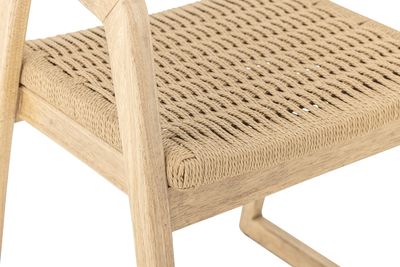 Serrone Matstol Natur Gummiträ H76cm Bloomingville Creative