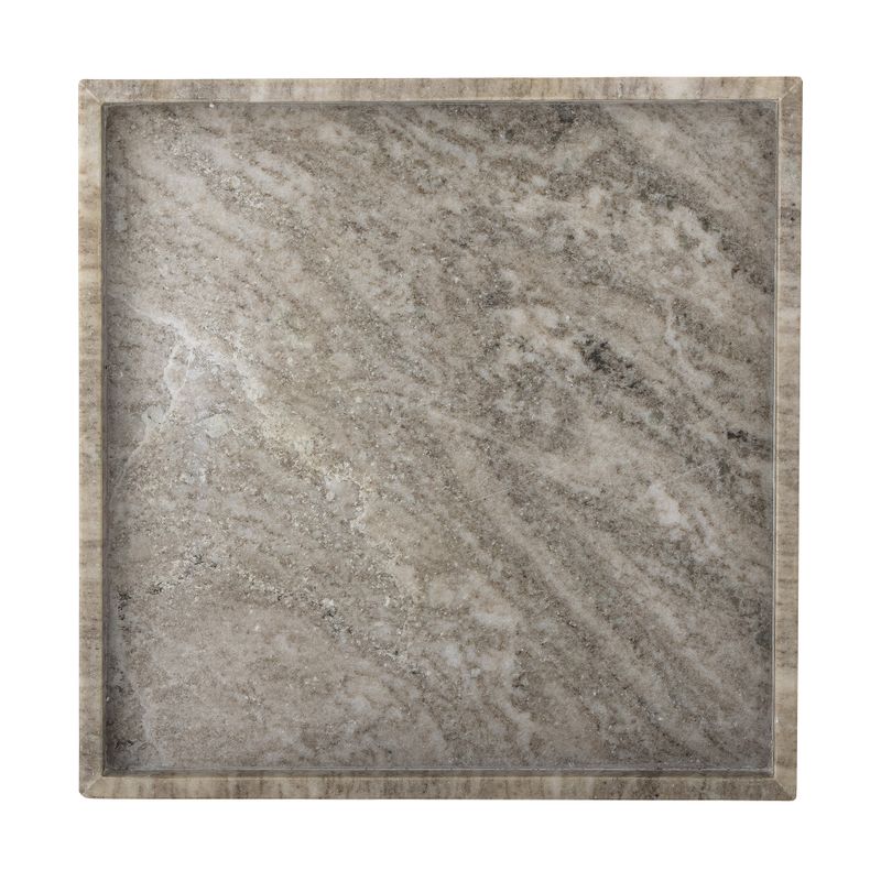 Majsa Bricka Brun Marmor L35cm Bloomingville
