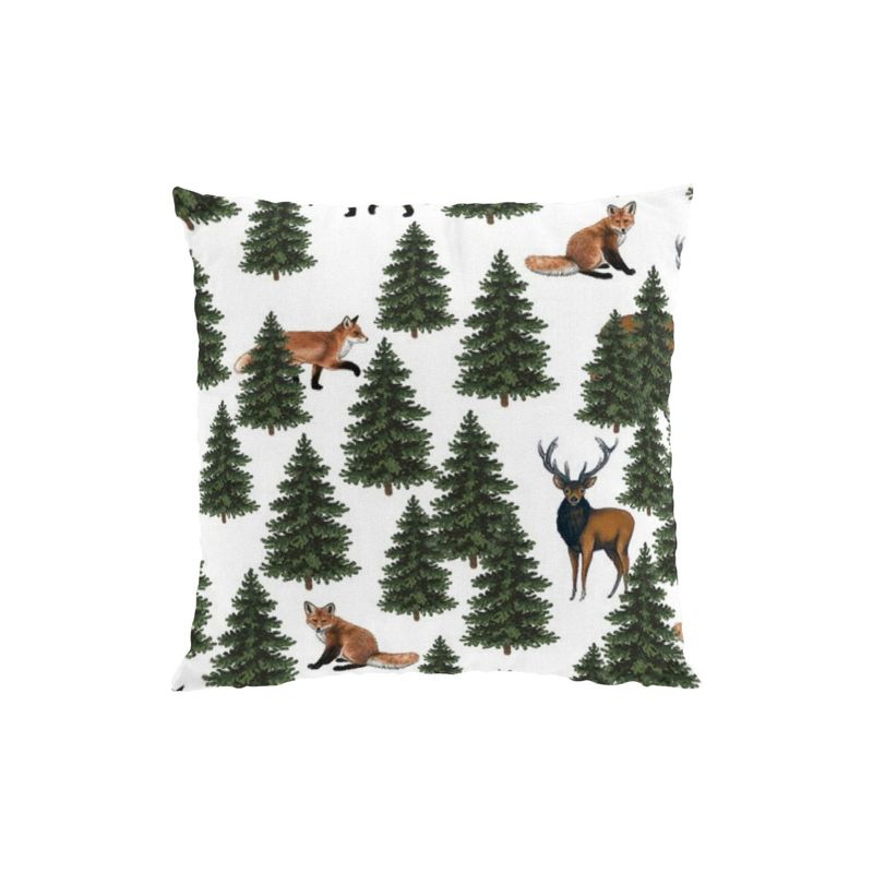 Granskog grön kuddfodral Arvidssons Textil