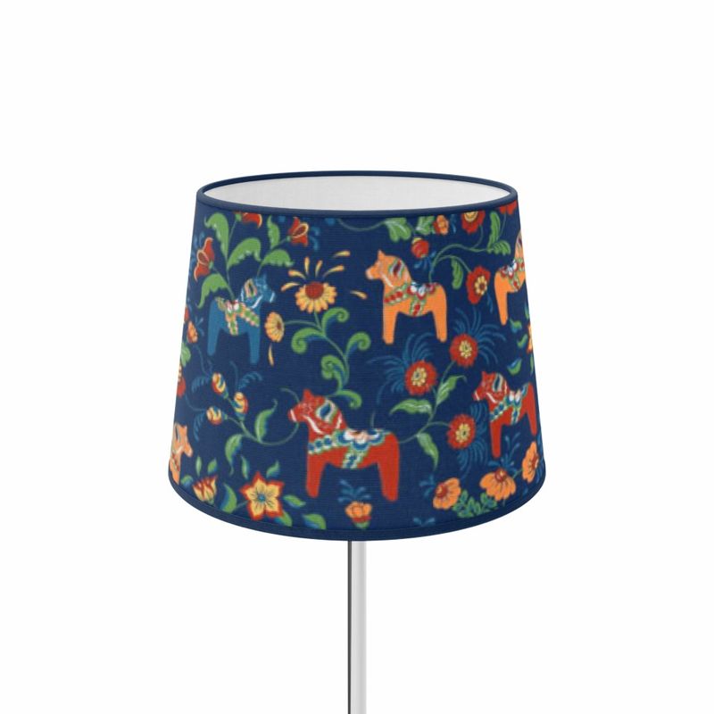 Leksand Mini mörkblå lampskärm Ø24 cm Arvidssons Textil