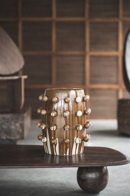 Jakobdahls Sphere Bord 80x27x155 cm Brun