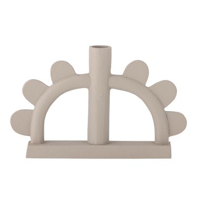 Ljusstake Natur Aluminium Kanza | Bloomingville