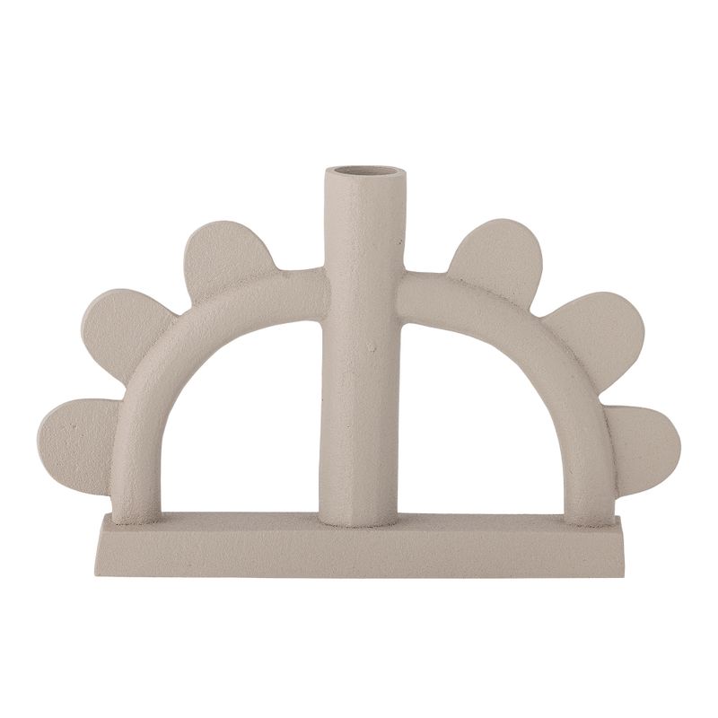 Ljusstake Natur Aluminium Kanza | Bloomingville