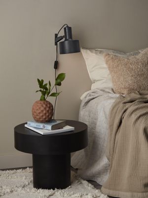 Solo Vägglampa Mattsvart 23cm | PR Home