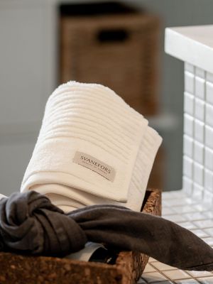 Lea Handduk Off White 50x70cm | Svanefors