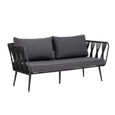 Soffa Svart Metall Pavone | Bloomingville