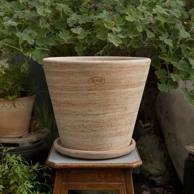 Bergs Potter Julie RAW Kruka Med Fat Rosa, Ø 35 cm