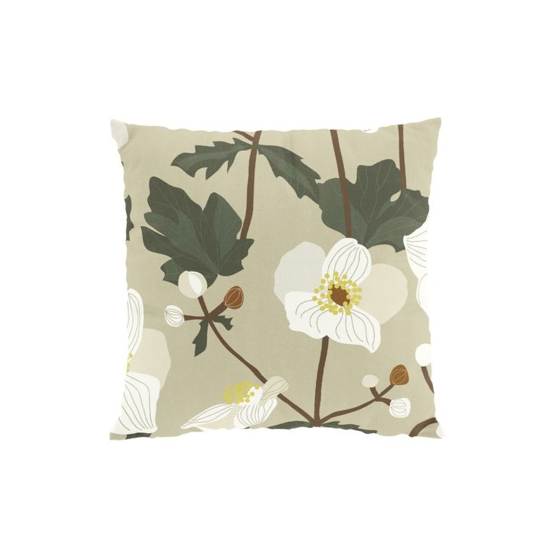 Anemon Ljusbeige kuddfodral 47 cm Arvidssons Textil