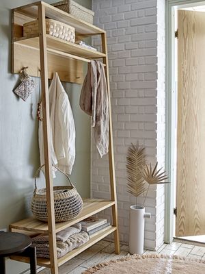 Lenea Matta Brun Ull Ø110cm Bloomingville