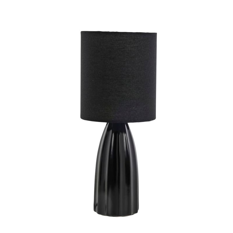 Bordslampa Sarah Svart Keramik Lene Bjerre
