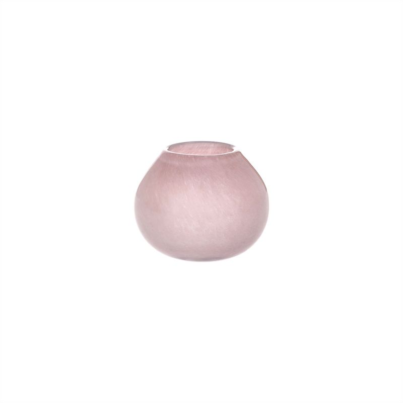Ljusstake Rosa Glas OYOY LIVING