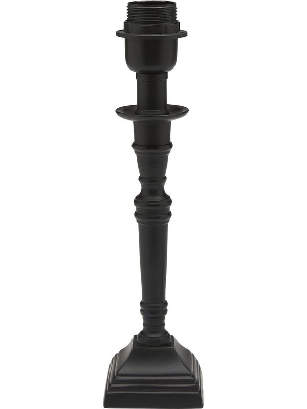 Salong Lampfot Matt Svart 33cm | PR Home