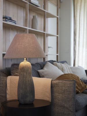 Sally Lampfot Brun 51cm | PR Home