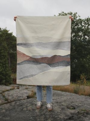 Dunes Bonad Brun 98x129cm | Svanefors
