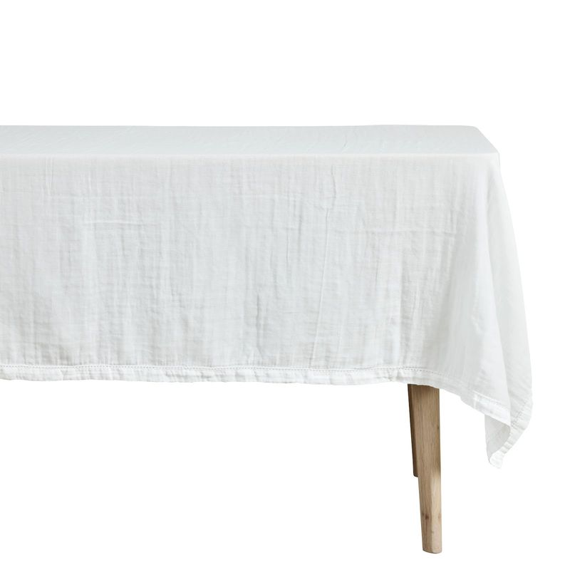 Angela Bordsduk Benvit Bomull 280x140 cm Lene Bjerre