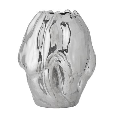 Bobby Vas Silver Stengods Ø23.5 cm Bloomingville