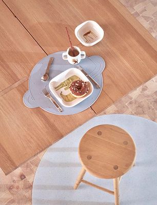 Bordsunderlägg Ljus mint Silikon OYOY MINI