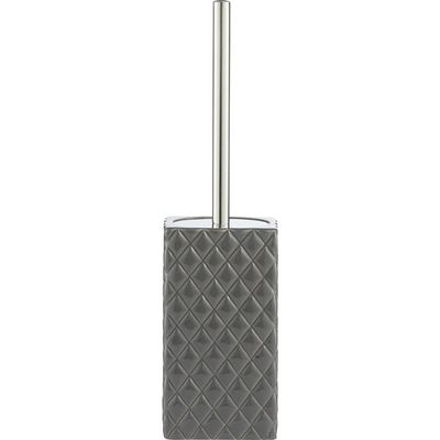 Lene Bjerre Portia Toalettborste H39 cm Mörkgrå/Silver