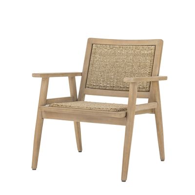 Sorrento Loungefåtölj Natur FSC®100% Acacia H75.5cm Bloomingville