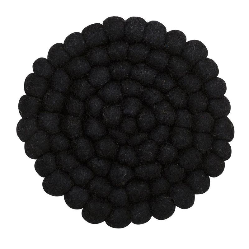 Svanefors Nisha Grytunderlägg Svart 20 cm