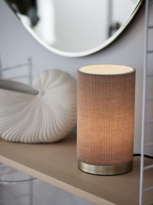 Dora Bordslampa Beige 25cm | PR Home