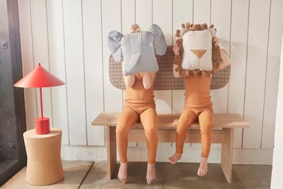 Mjukisdjur Blå Ekologisk Bomull. Polyesterfyllning OYOY MINI