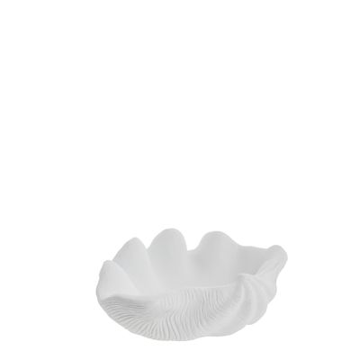 Lene Bjerre Shella Dekoration Vit Polyresin 25x18.5 cm
