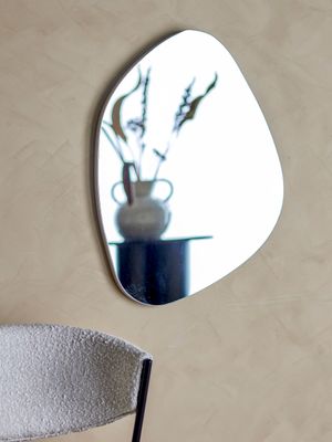 Väggspegel Silver Glas Aimie | Bloomingville