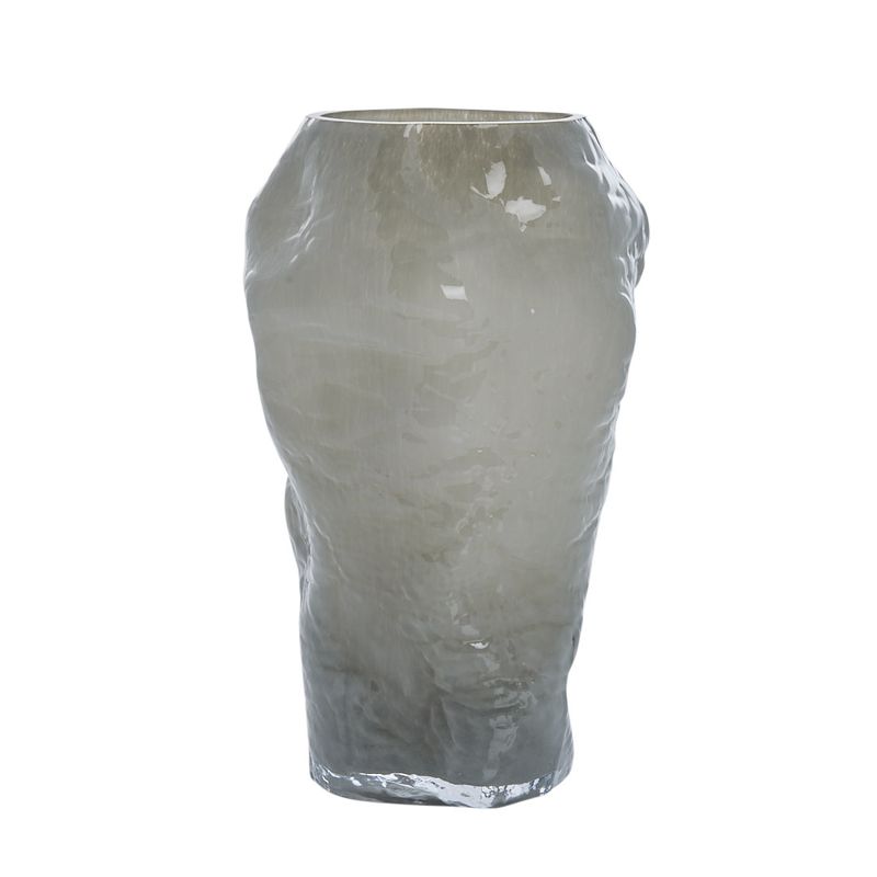 Marinella Vas Silvergrå Glas H30.5 cm Lene Bjerre