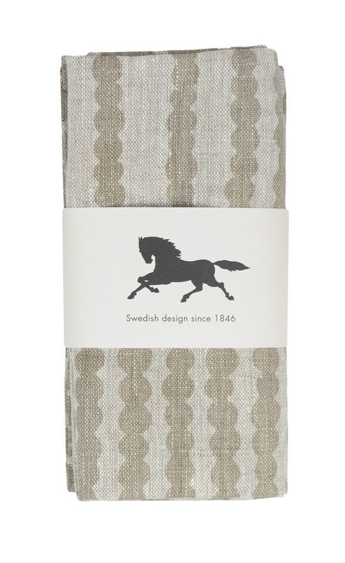 Pricktyg, Servett, Natur/Taupe, 45X45Cm (2- Pack)