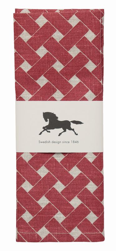Korg, Bordstablett, Röd, 45X34Cm 2-Pack