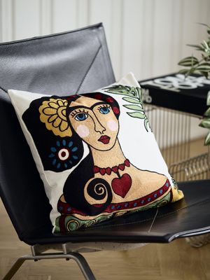 Frieda Kuddfodral Multi 45x45cm | Svanefors