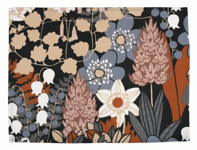 Skogen, Bordstablett, Blå Brun, 45X34Cm 2-Pack