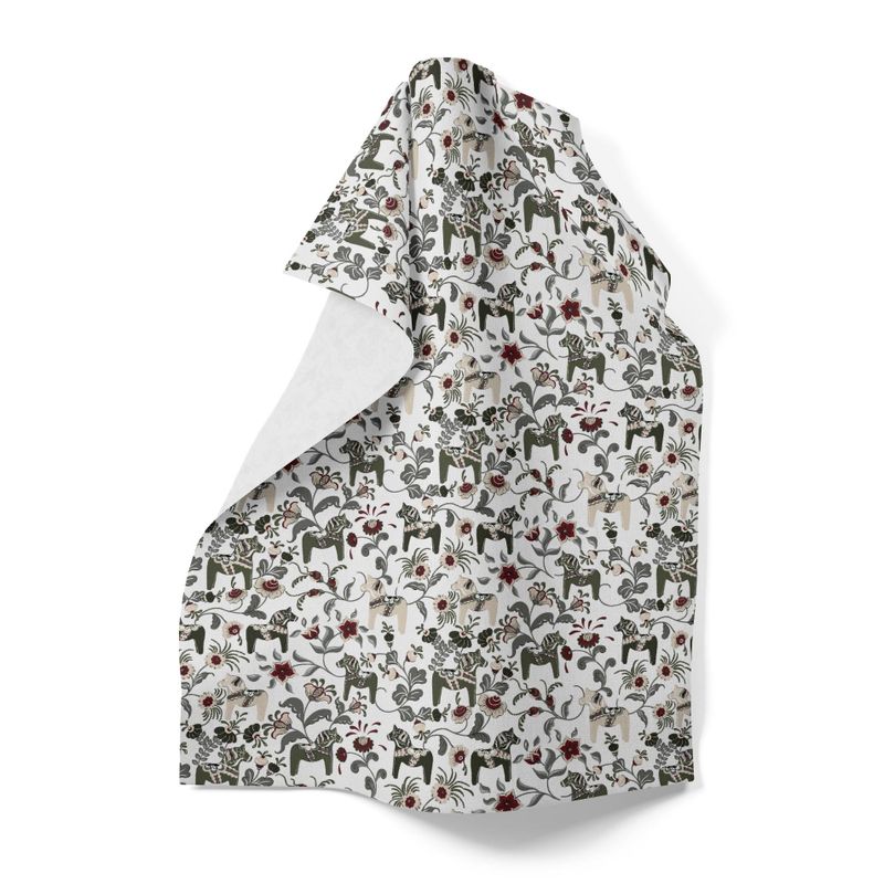 Leksand Mini grön handduk Arvidssons Textil