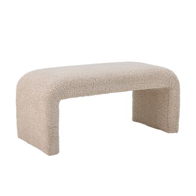 Bänk Natur Polyester Bobbie | Bloomingville