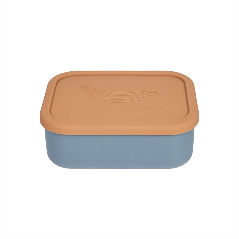 Matlåda Fudge/Blå Silikon OYOY MINI