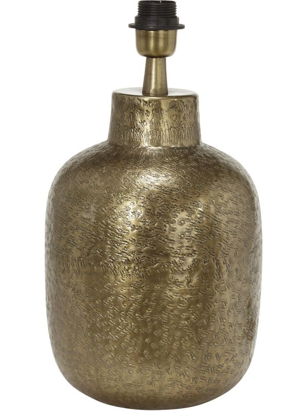 Henry Lampfot Antikmässing 34cm | PR Home