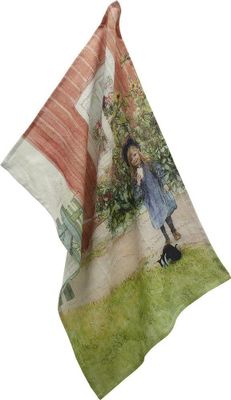 Svanefors Brita Kökshandduk Grön 50x70 cm