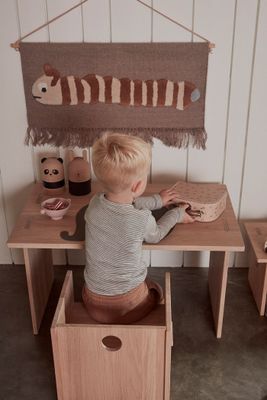Vägghängare Brun Ull. Bomull OYOY MINI