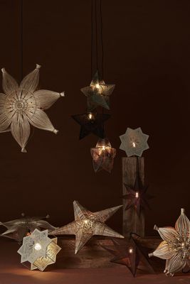 PR Home Regina Star Grön 40cm