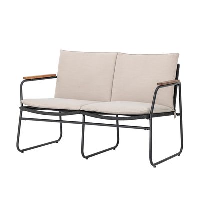 Soffa Svart Metall Hampton | Bloomingville