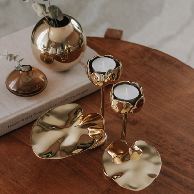 Hilke Collection Ljusstake Ninfea No.2