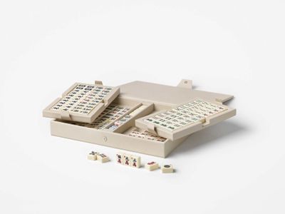 Printworks Reverra - Mahjong Beige/Maroon