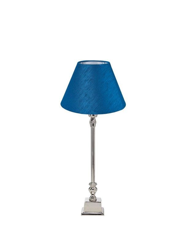 PR Home Linné Lampfot inkl skärm Silver 62 cm