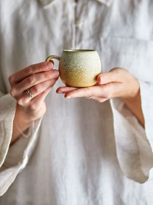 Espressokopp Natur Stengods Paula | Bloomingville