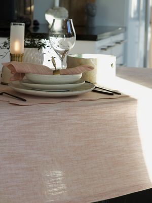 Sabina Duk Rosa 160x280cm | Svanefors