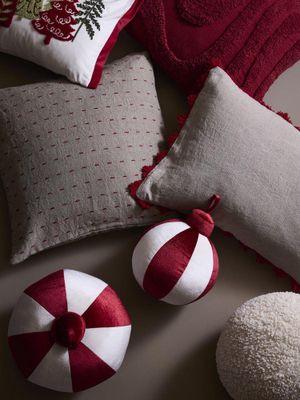 Svanefors Harriet Kuddfodral Röd 50x50 cm