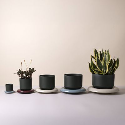 Bergs Potter Lily GLAZED Kruka Mörkgrön, Ø 25 cm