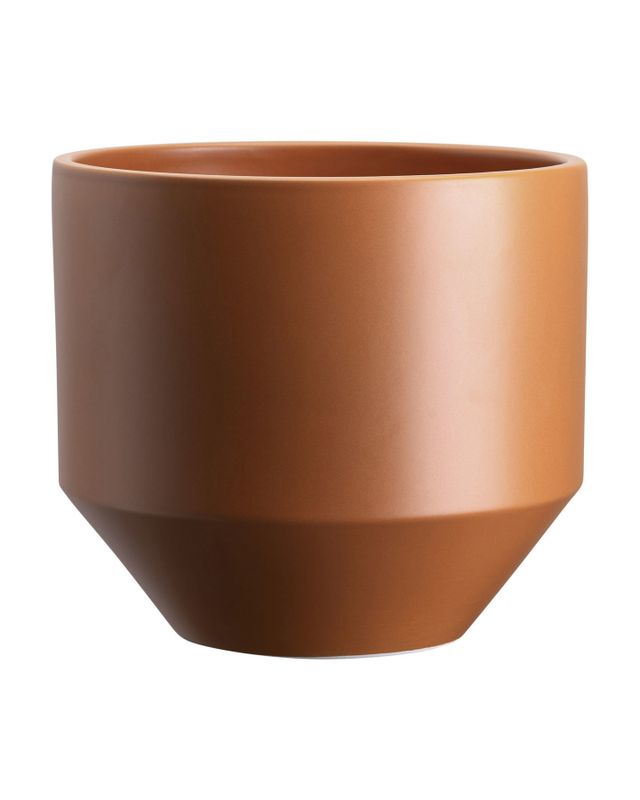 Bergs Potter Lily GLAZED Kruka Orange, Ø 21 cm